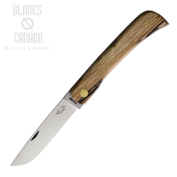 Otter-Messer Large Hippekniep Slipjoint Folding Knife, Stainless, Wood, 145EIBU